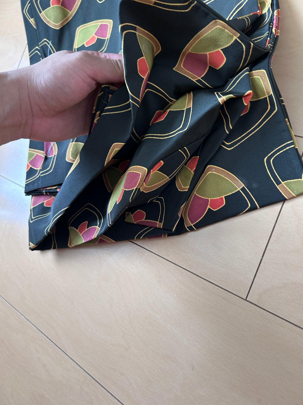 Vintage Japanese Obi Set of 3 – Geometric, Asanoha & Retro Pattern